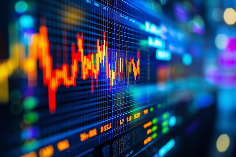 Investment strategy and portfolio growth visualization